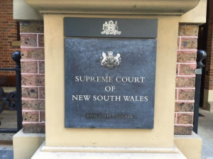 Supreme Court of NSW pillar