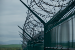 Razor wire prison