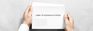 Letter of assistance to police