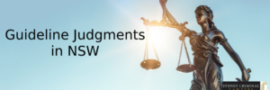 Guideline Judgments in NSW