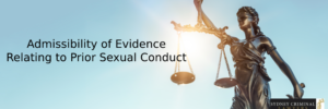 Prior Sexual Experience Is Admissible if a Relationship is Established at Time of Offending